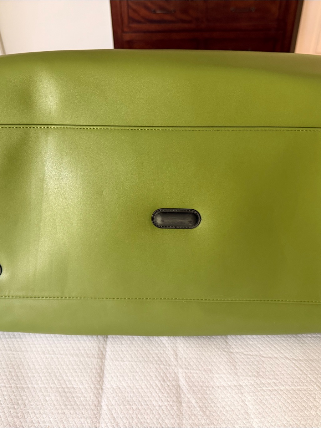 Olive Green Men's Travel Garment Carrier - Zip-Top Coat & Jacket Organizer — image 2 of 5